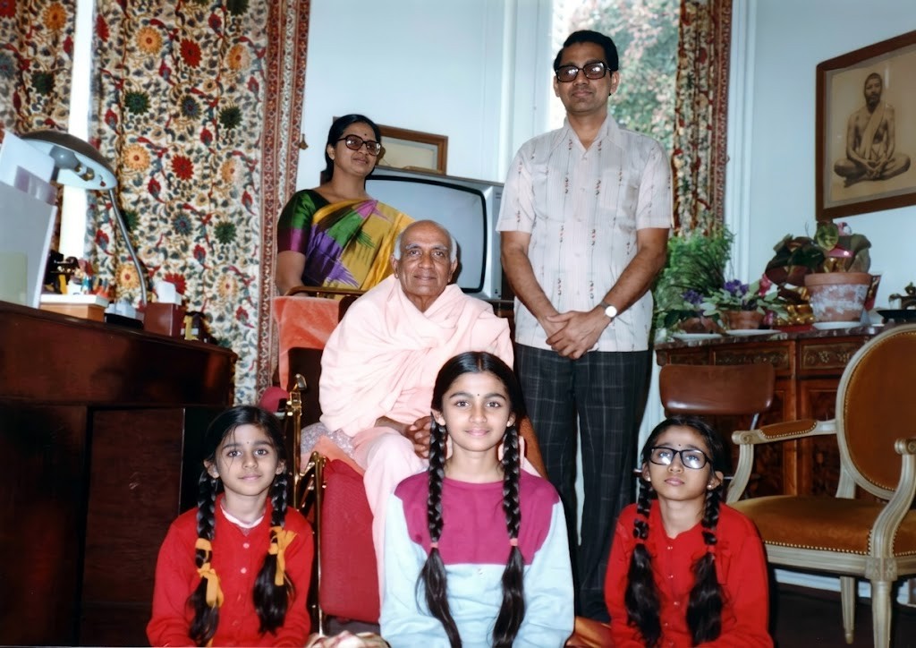 With Swami Ritajanaananda Gretz France